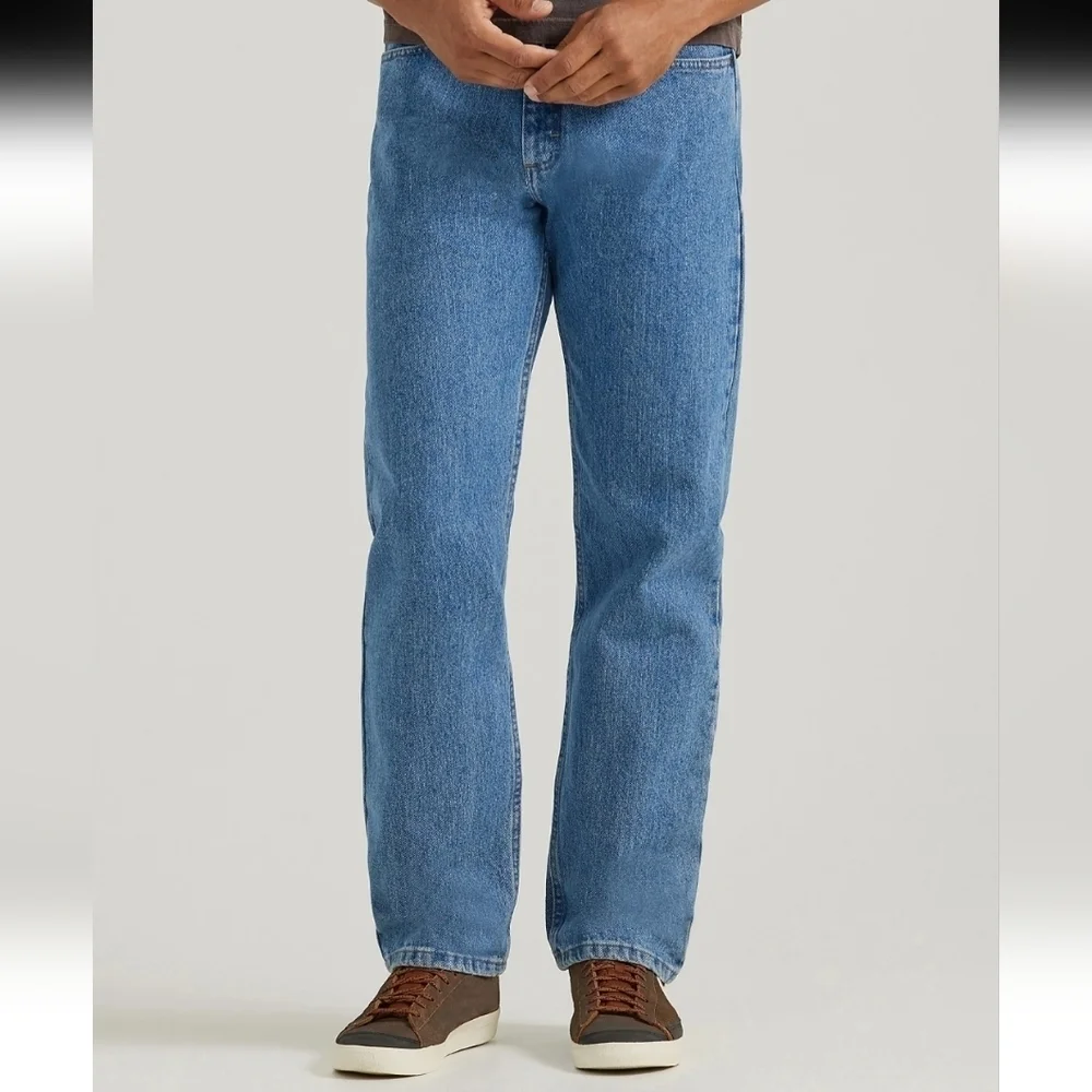 WRANGLER® FIVE STAR PREMIUM DENIM RELAXED FIT JEAN Size Men's 36x29